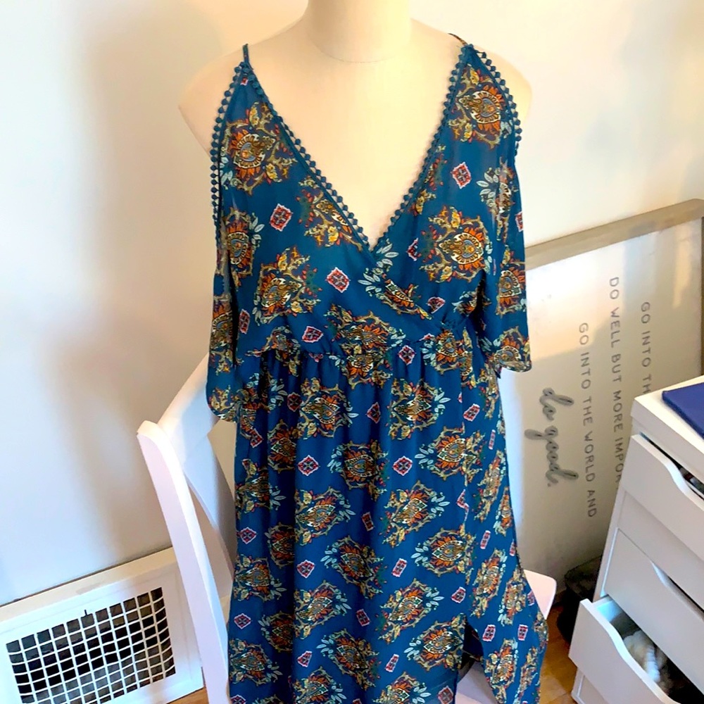 Aztec MIDI Dress Size S